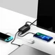 Сетевой фильтр Baseus GaN3 Pro Desktop Powerstrip 65W (2xType-C + 2xUSB + AC(EU)) black - изображение 4