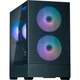 Корпус Zalman p30 air, Black, Mini Tower, без бп, для Micro atx / Mini itx, 1xType-C / 1xUSB 3.0, макс. cpu - 181 мм / vga - 392 мм, 3x140 мм argb, боковая панель из закаленного стекла - изображение 2