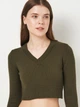 Свитер женский Zara 5536/450 M Зеленый (05536004505036) - изображение 4