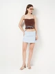 Шорты женские Zara 3260/710 M Синие (03260710406036) - изображение 3