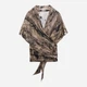 Футболка женская Zara 2464/682 M Коричневая (02464682706038) - изображение 9