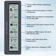 Зовнішня кишеня ShuoLe TP18-P USB 3.2 Gen2 Type C для M.2 NVMe/SATA SSD з екраном та охолодженням - зображення 3