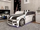 Ліжко-машинка з матрацом та підйомним механізмом 80х180 Premium P002 BMW WHITE - зображення 3