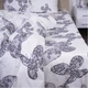 Простирадло MirSon Сатин 22-1279 Butterflies at dawn 240х260 см (2200003580518) - зображення 1