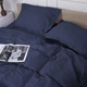 Пододеяльник MirSon 220х240 Satin Stripe 30-0020 Smoky Blue (2200005255513) - изображение 2