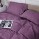 Простынь MirSon двуспальная 180x220 см 30-0008 Smoky Pink Satin Stripe (2200005250488) - изображение 2