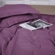 Простынь MirSon двуспальная 180x220 см 30-0008 Smoky Pink Satin Stripe (2200005250488) - изображение 4
