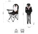 Дитяче туристичне крісло Nils Fun NC3305 Pingwin (5908261680892) - зображення 5