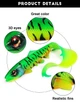 Велика силіконова приманка Spinpoler Firebomb, 17,5см/30гр, Color F (2 шт/уп) - изображение 2