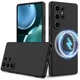Захисний чохол Deexe Silicone Case with MagSafe для Samsung Galaxy S25 Ultra (S938) - Black - зображення 2