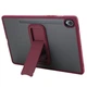 Захисний чохол Deexe Kick Shell для Samsung Galaxy Tab S9 (X710/716) / S9 FE (X510/516) - Wine Red - зображення 2