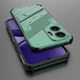 Защитный чехол с подставкой Deexe Bibercas для Xiaomi Poco F7 - Green - изображение 3