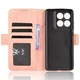 Чехол-книжка с кармашками Deexe Wallet Stand для Motorola Edge 60 Pro - Pink - изображение 3