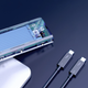 Obudowa dysku Orico TCM2-C3 M.2 NVME USB-C Blue (6942227137821) - obraz 7