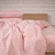 Комплект постельного белья Mirson King Size 220х240 см Royal Soft Stripe 30-0032 Mathew Сатин (2200009298981) - изображение 5