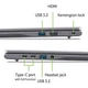 Ноутбук Acer Chromebook Plus CB516-1HT 16 WUXGA IPS Touch, Intel i5-1334U, 16GB, F512GB, UMA, ChromeOS, сірий 311975 - изображение 10