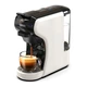 Кавоварка HiBREW H1A 4 в 1 Expresso, сумісна з меленою кавою DG у капсулах - біла - изображение 1