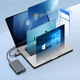 Obudowa dysku Orico AM2C3-2SN Dual-bay M.2 SATA+NVME USB-C (6942227137661) - obraz 5