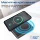 Універсальна мобільна батарея Promate Blade-10 MagSafe 10000mAh 20W Black - зображення 3