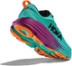 Мужские кроссовки HOKA ONE ONE BONDI 8 1123202 EQB 40 (EU 40, USA 6,5 D, 25 см) зеленые с сиреневым - изображение 5