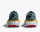 Мужские кроссовки HOKA ONE ONE BONDI 8 1123202 GBMS 43,5 (EU 43 1/3, USA 9,5 D, 27,5 см) серые с желтым - изображение 5