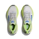 Мужские кроссовки HOKA ONE ONE BONDI 8 WIDE 1127953 STTC 49,5 (EU 49 1/3, USA 14 2E, 32 см) светло-серые с лимонным - изображение 3