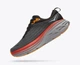 Мужские кроссовки HOKA ONE ONE BONDI 8 1123202 ACTL 43,5 (EU 43 1/3, USA 9,5 D, 27,5 см) черные с красным - изображение 5