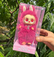 Мягкая игрушка Лабубу, брелок коллекционная The Monsters Labubu exclusive Pink Cat - изображение 1