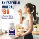 Добавка премиум-класса таурат магния с максимальным усвоением Vitamatic Magnesium Taurate 1500mg with Vitamin B6 180 капсул - изображение 4