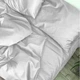 Простынь на резинке по периметру MirSon Satin Light Pro 10-001 Snow White 180x190+25 см (2200010169089) - изображение 1