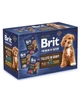 Вологий корм для собак малих порід Brit Premium Fillets in Gravy Multipack 12шт 85 г - зображення 1