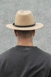 Чоловічий Капелюх Fedora З Ремінцем Beige (8049698) - изображение 3