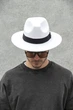 Чоловічий Капелюх Fedora З Стрічкою White (8049690) - изображение 2