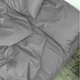 Простынь на резинке по периметру MirSon Satin Light Pro 10-004 Gray 150x200+25 см (2200010170641) - изображение 1