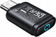 Adapter Ugreen BT501 USB-C Bluetooth 5.3 Black (6941876240081) - obraz 2
