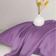 Простынь на резинке по периметру MirSon Satin Light Pro 10-012 Violet 150x190+25 см (2200010174687) - изображение 4