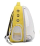 Рюкзак для переноски животных CosmoPet CP-102 для кошек и собак Желтый - изображение 2