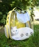 Рюкзак для переноски животных CosmoPet CP-102 для кошек и собак Желтый - изображение 8