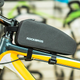 Велосумка RockBros AS-019 Bicycle Frame Bag Waterproof 1.5 l Black (5907769362132) - зображення 13
