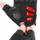 Rękawiczki rowerowe Rockbros z wkładkami żelowymi S169BR XXL Black-Red (5907769312748) - obraz 2