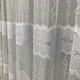 Тюль фатин с узором. Цвет белый - изображение 3