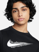 Підліткова футболка для хлопчика Nike B Nk Df Multi Ss Top Hbr HF8100-010 158-170 XL Чорна (197859942831) - зображення 4