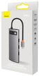Хаб Baseus StarJoy 8in1 USB-C Grey (WKWG080213) - зображення 6