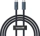 Кабель Baseus Flash USB-C - USB-C 240W 1 м Cluster Black (P10311803111-00) - изображение 1