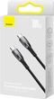 Кабель Baseus Glimmer USB-C - USB-C 100W 1 м Black (CADH000701) - изображение 6