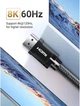Кабель Ugreen HD135 HDMI - HDMI 8K 3 м Gray (UGR-80602) - изображение 4