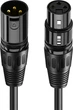 Кабель CABLETIME микрофонный PRO XLR Microphone Cable 3P XLR Male to Female 3 м (CF24N) - изображение 2