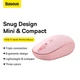 Миша Baseus F01B Tri-Mode Wireless Mouse |2.4G/BT5.0+BT3.0, 800-1200-1600dpi| Колір Сірий - зображення 8
