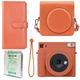 Набор камера Fujifilm Instax Square SQ1, Фотобумага 10шт, Чехол, Ремешок, Фотоальбом 80 фото Оранжевый (Подарочная упаковка) - изображение 1