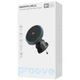 Автомобильный держатель с беспроводной зарядкой 15W Magsafe Proove Graphite Circle Qi2 черный (WHGC15010001) - изображение 6